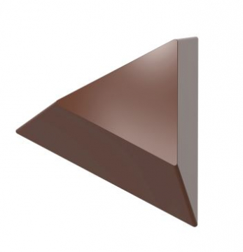Chocolate World Triangle Magnetic Chocolate Mould for Transfers